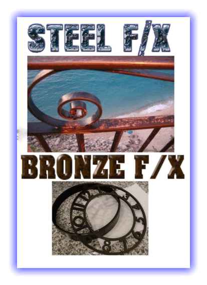 bronze patina for steel