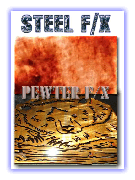 bronze pewter patina for steel