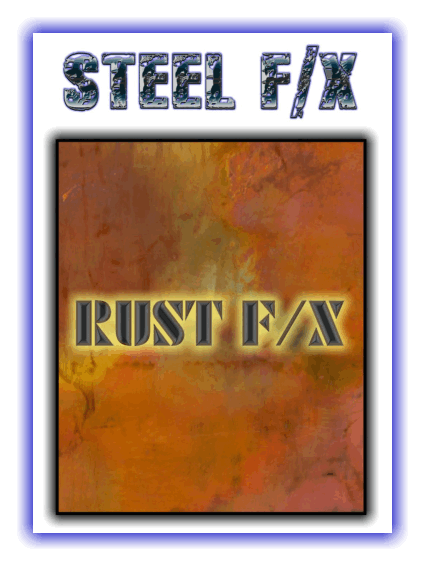 rusting solution for steel art